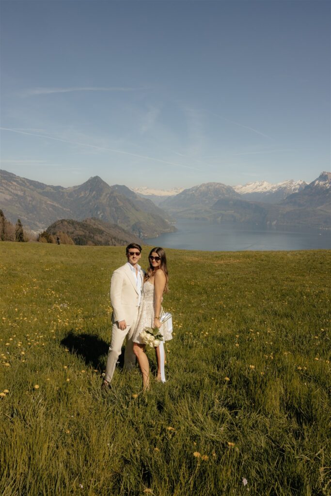 couple at their golden hour photoshoot