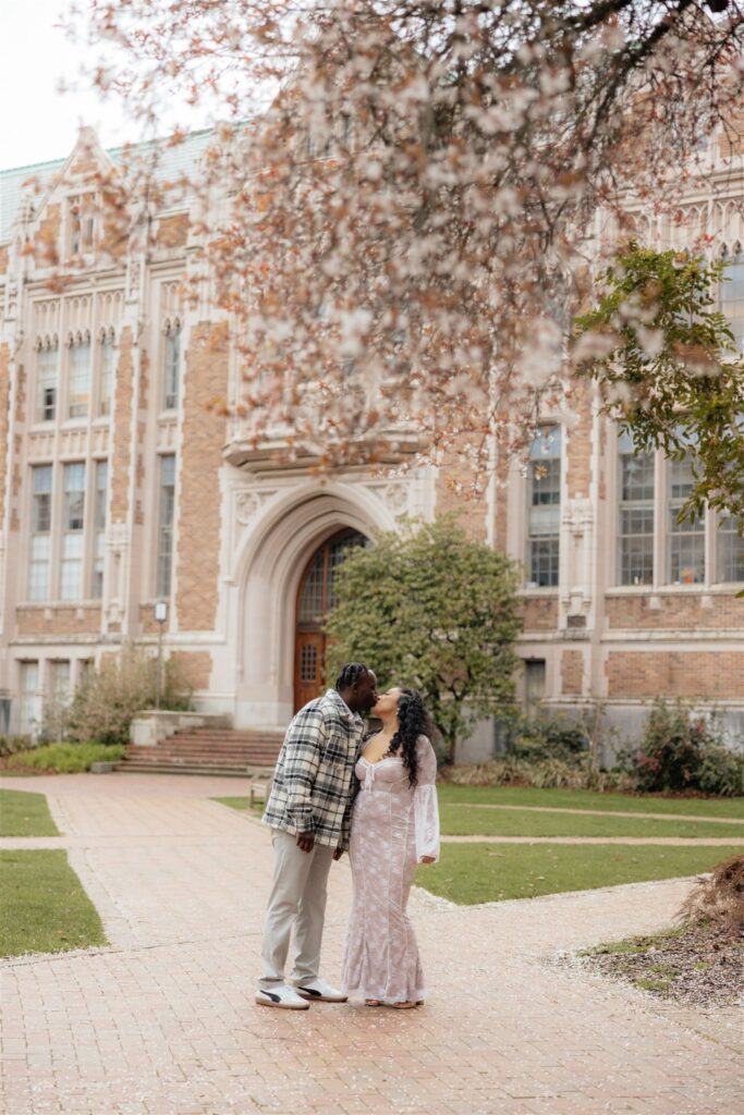 couple at their dream engagement photoshoot