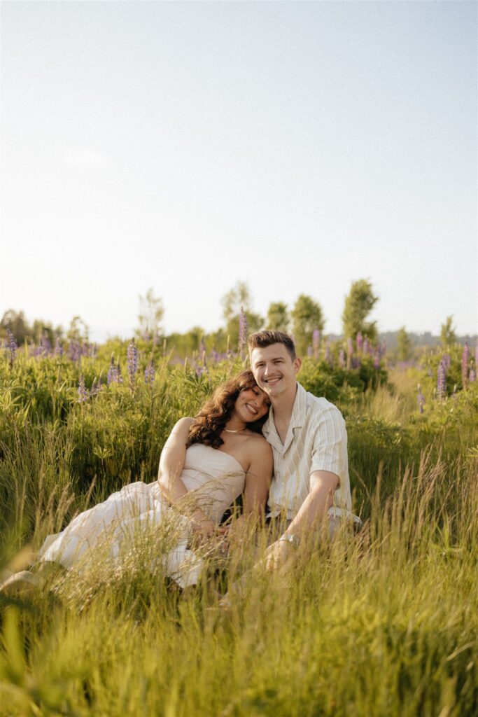 couple at their dream photoshoot in washington