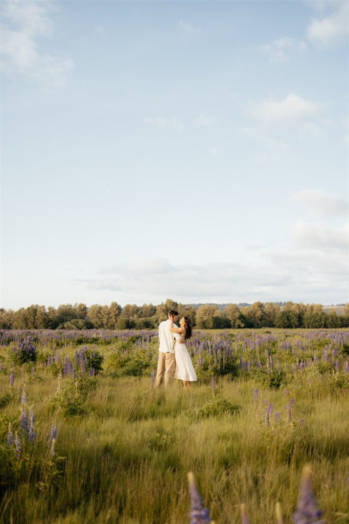 fun engagement session in washington