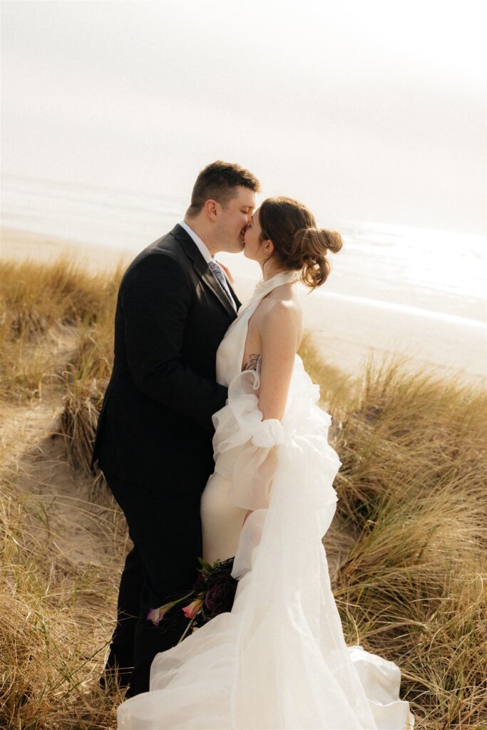 portrait of the couple at their dream bridal portraits 