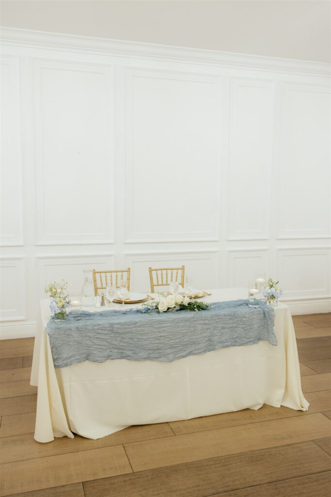 elegant wedding reception decor