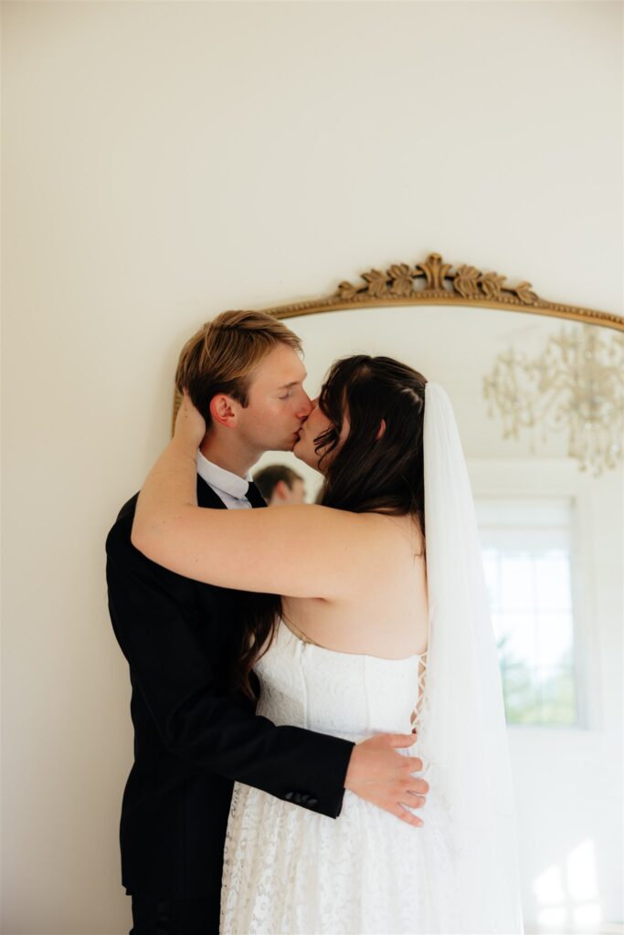 happy couple at their dream elopement