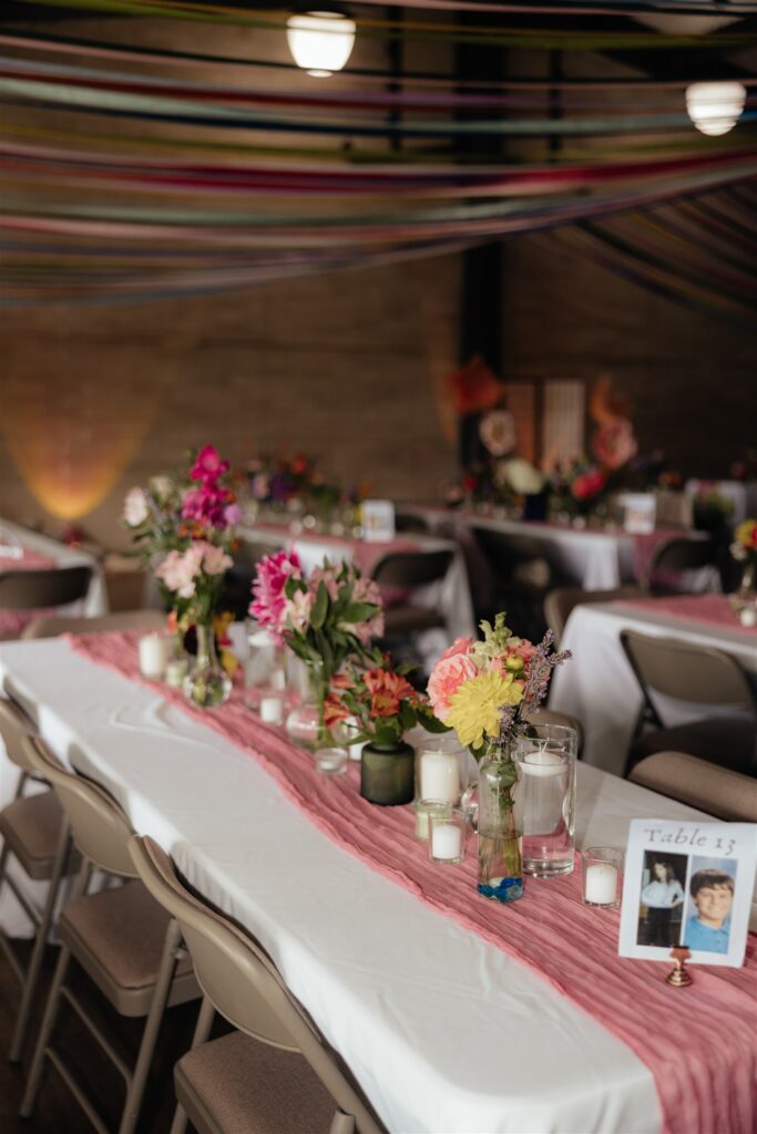 stunning reception details