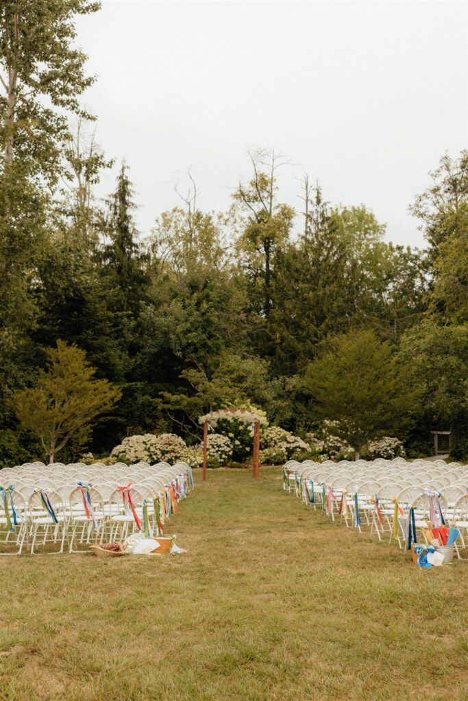 Stunning ceremony decor