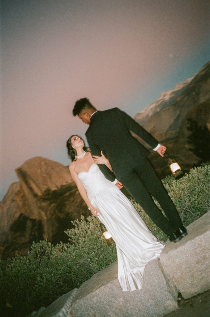 beautiful film bridal portraits