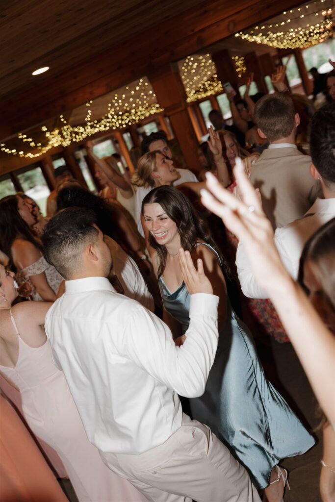 fun wedding reception party