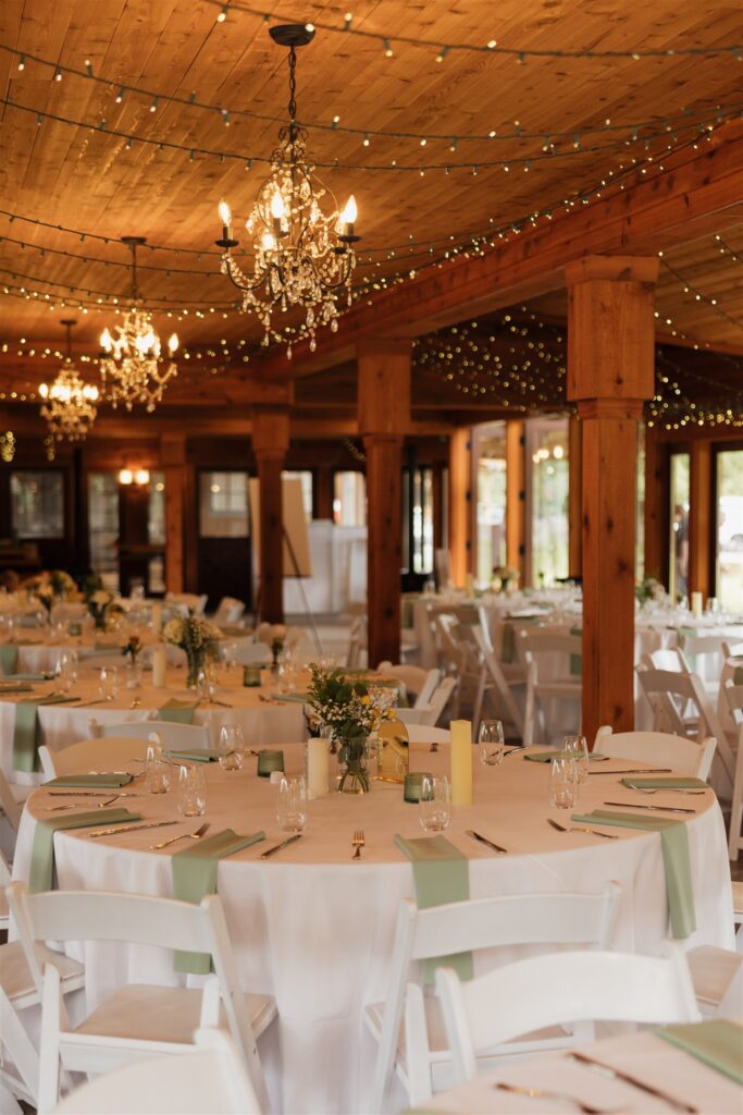 cute picture of the wedding reception party