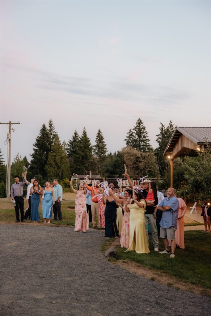 fun and intimate wedding ceremony