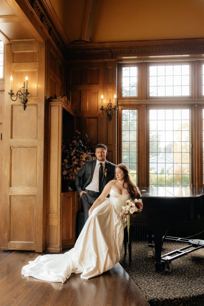 timeless and elegant bridal portraits