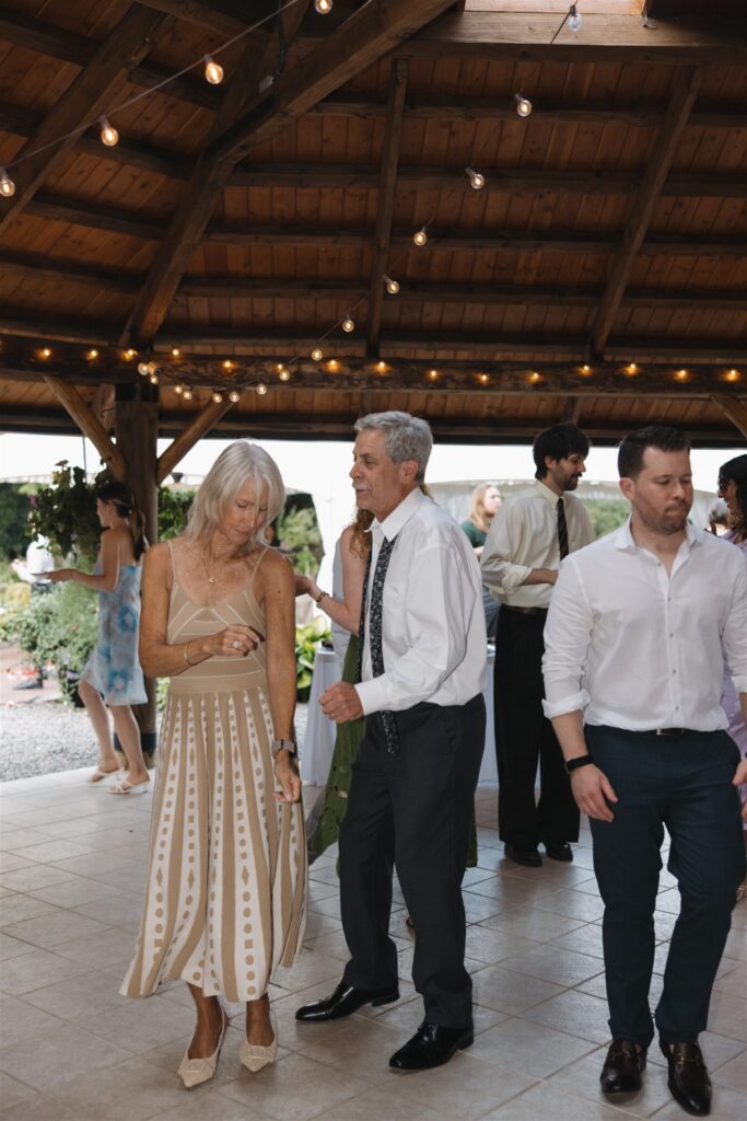 fun and lively wedding reception