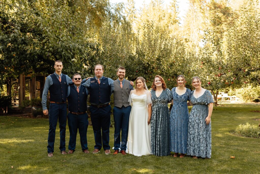 An Intimate Garden Wedding at Albees Garden Parties in Olympia, WA