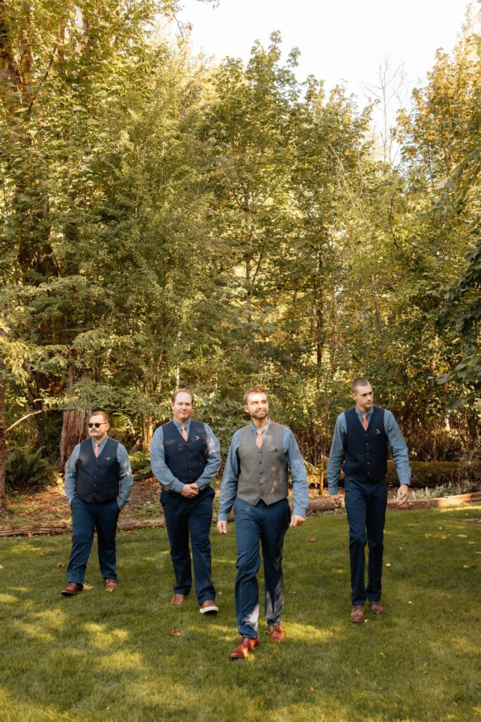 An Intimate Garden Wedding at Albees Garden Parties in Olympia, WA