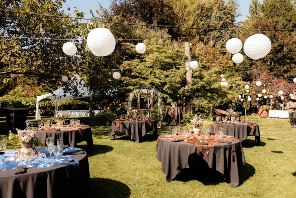 stunning wedding reception decor