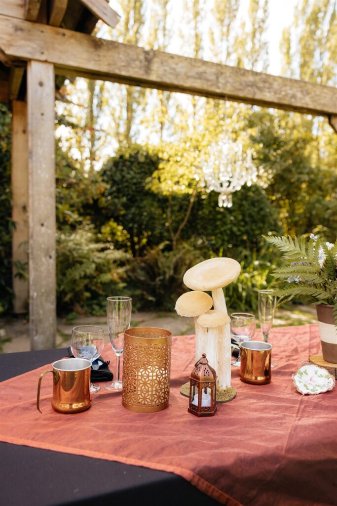 An Intimate Garden Wedding at Albees Garden Parties in Olympia, WA