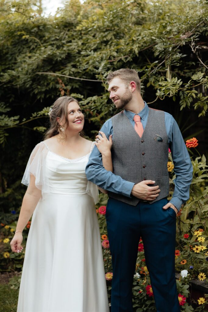 An Intimate Garden Wedding at Albees Garden Parties in Olympia, WA