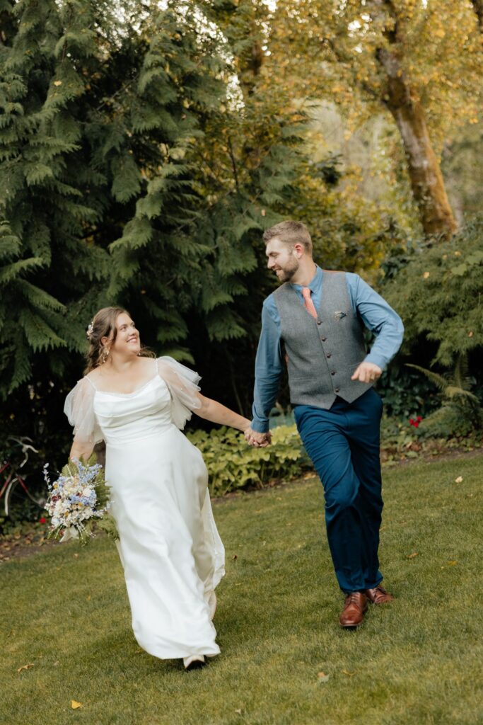 An Intimate Garden Wedding at Albees Garden Parties in Olympia, WA