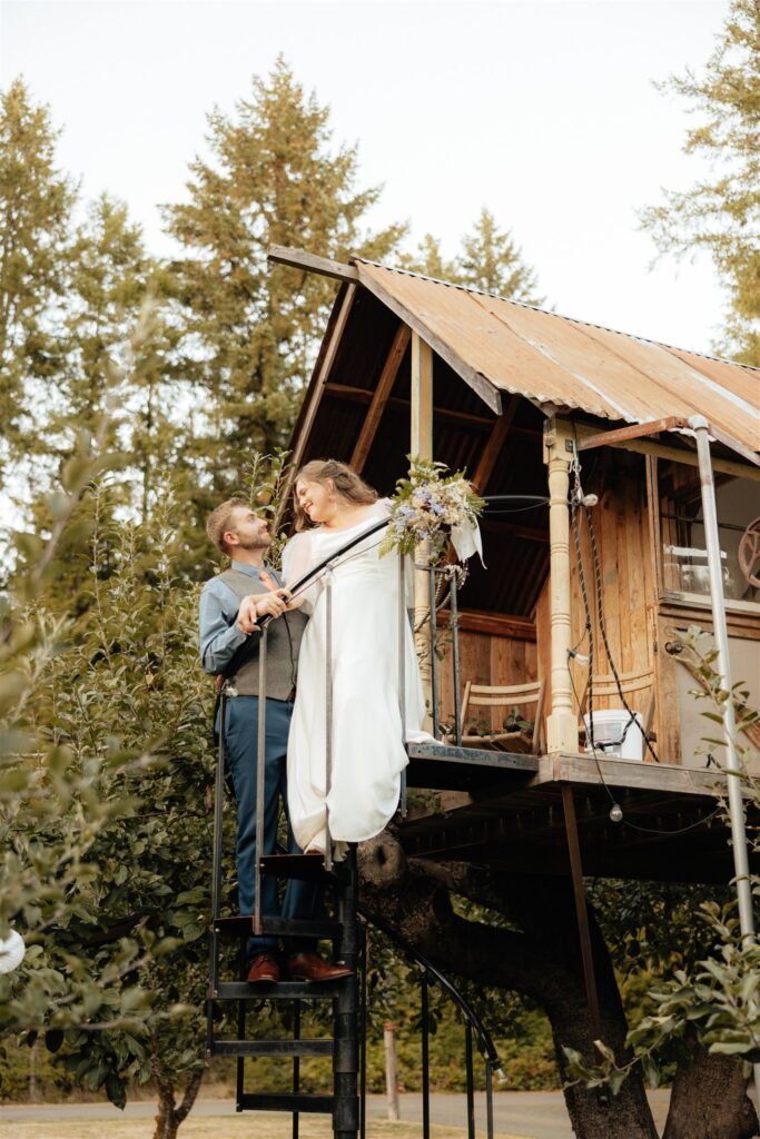 An Intimate Garden Wedding at Albees Garden Parties in Olympia, WA