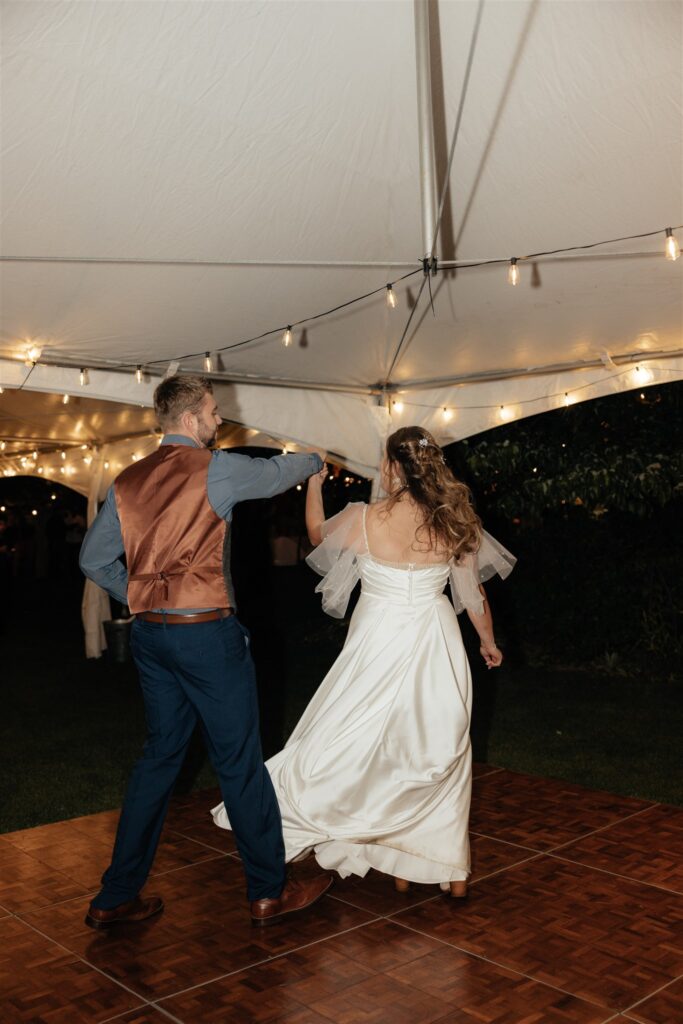 An Intimate Garden Wedding at Albees Garden Parties in Olympia, WA