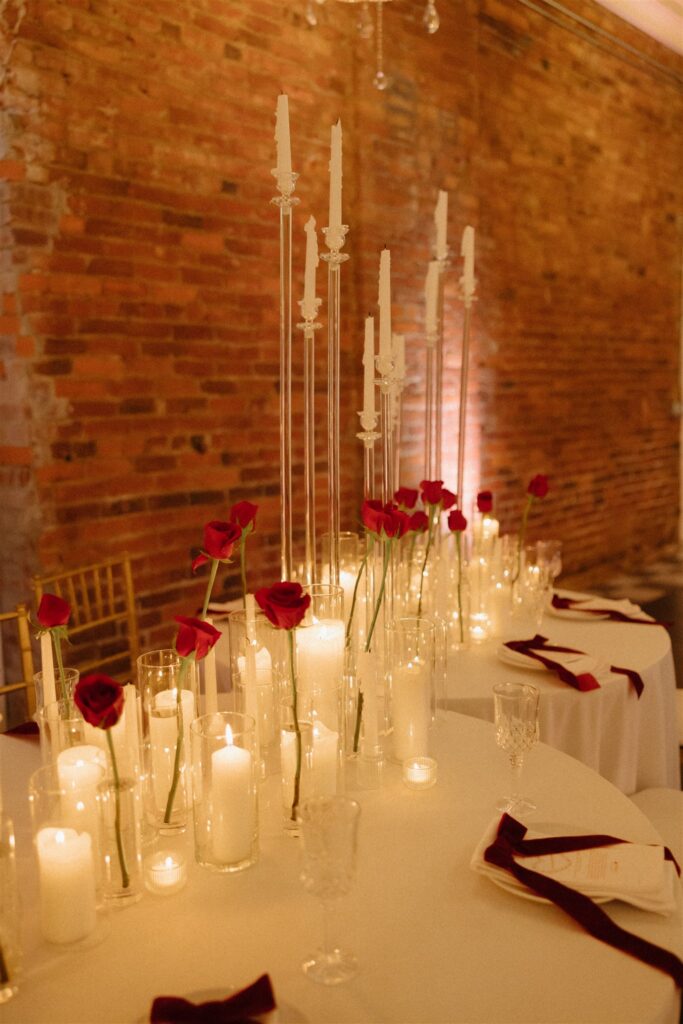 A Romantic Valentine’s Day Wedding at The Bindery in Washington with Editorial Flash & Candlelit Vibes