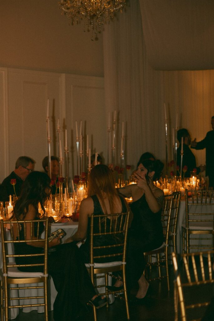 A Romantic Valentine’s Day Wedding at The Bindery in Washington with Editorial Flash & Candlelit Vibes