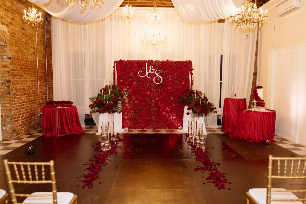 stunning wedding ceremony decor