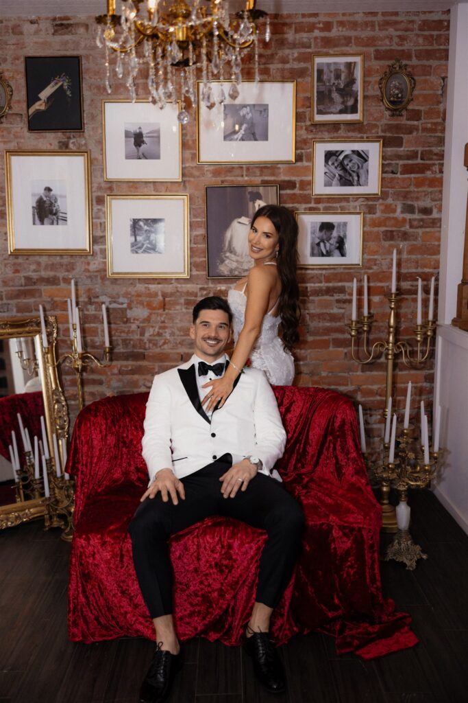 A Romantic Valentine’s Day Wedding at The Bindery in Washington with Editorial Flash & Candlelit Vibes