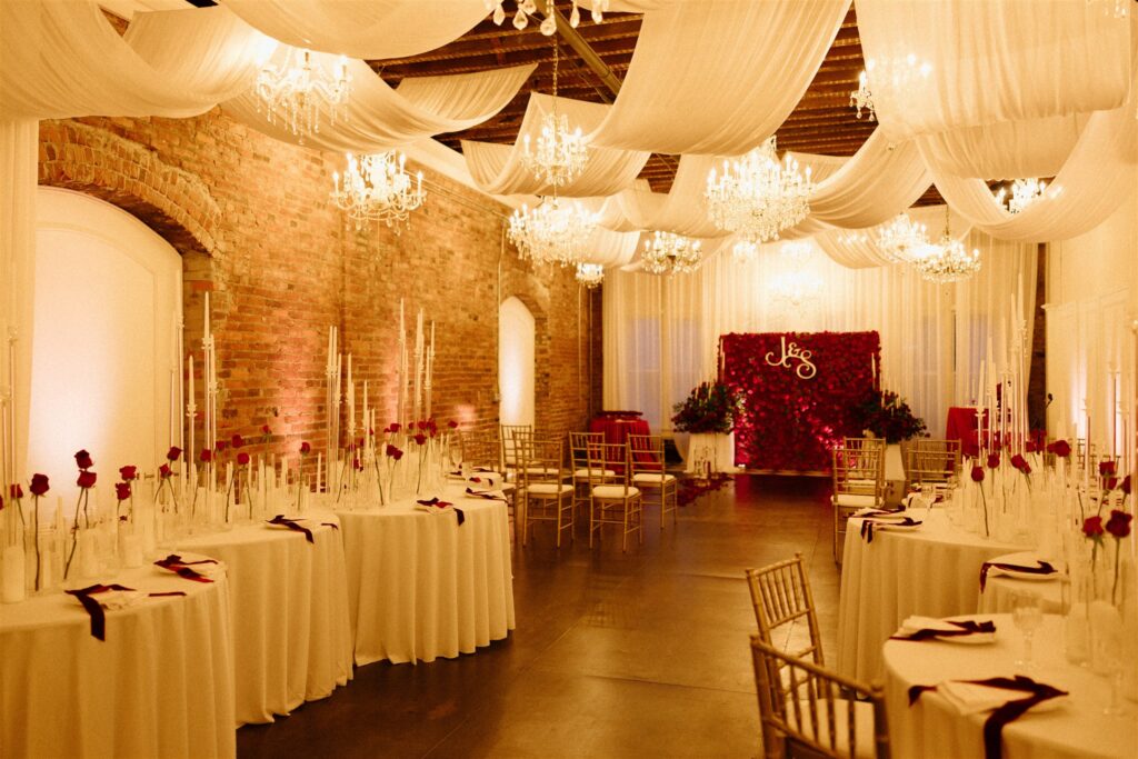 A Romantic Valentine’s Day Wedding at The Bindery in Washington with Editorial Flash & Candlelit Vibes