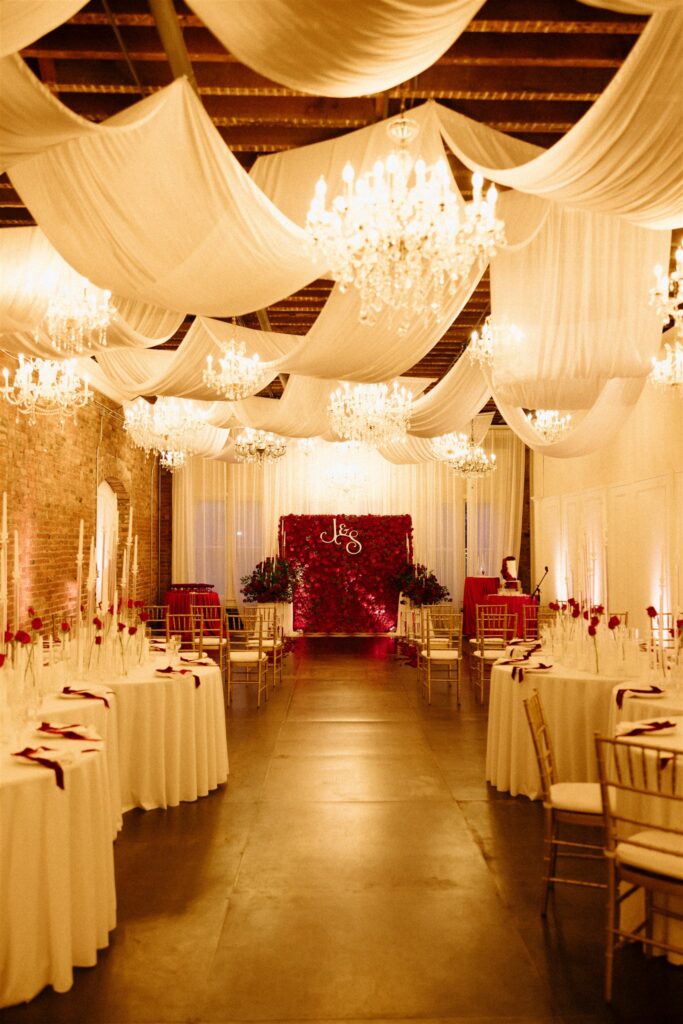 stunning wedding reception decor