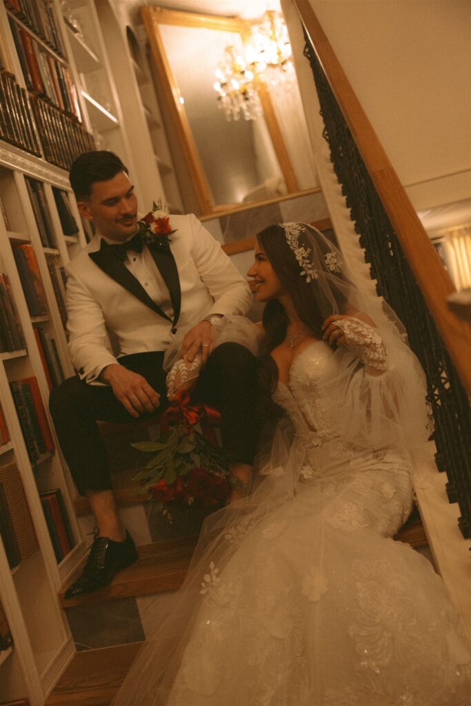 A Romantic Valentine’s Day Wedding at The Bindery in Washington with Editorial Flash & Candlelit Vibes