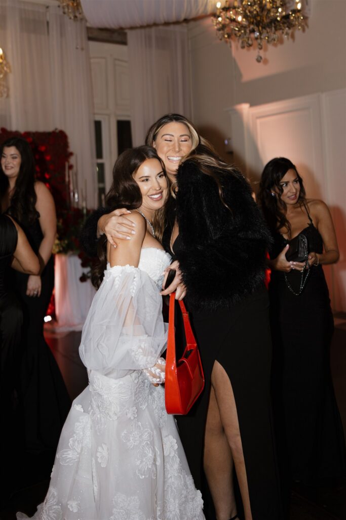 cute picture of the bride and her friends