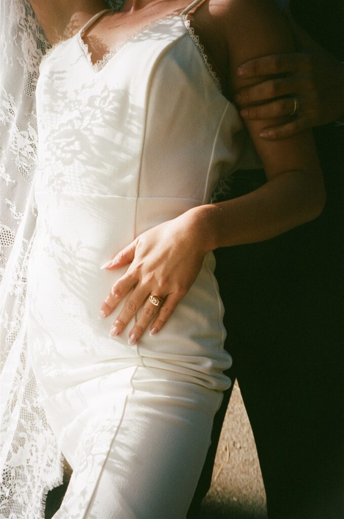 stunning closeup shot of the wedding ring