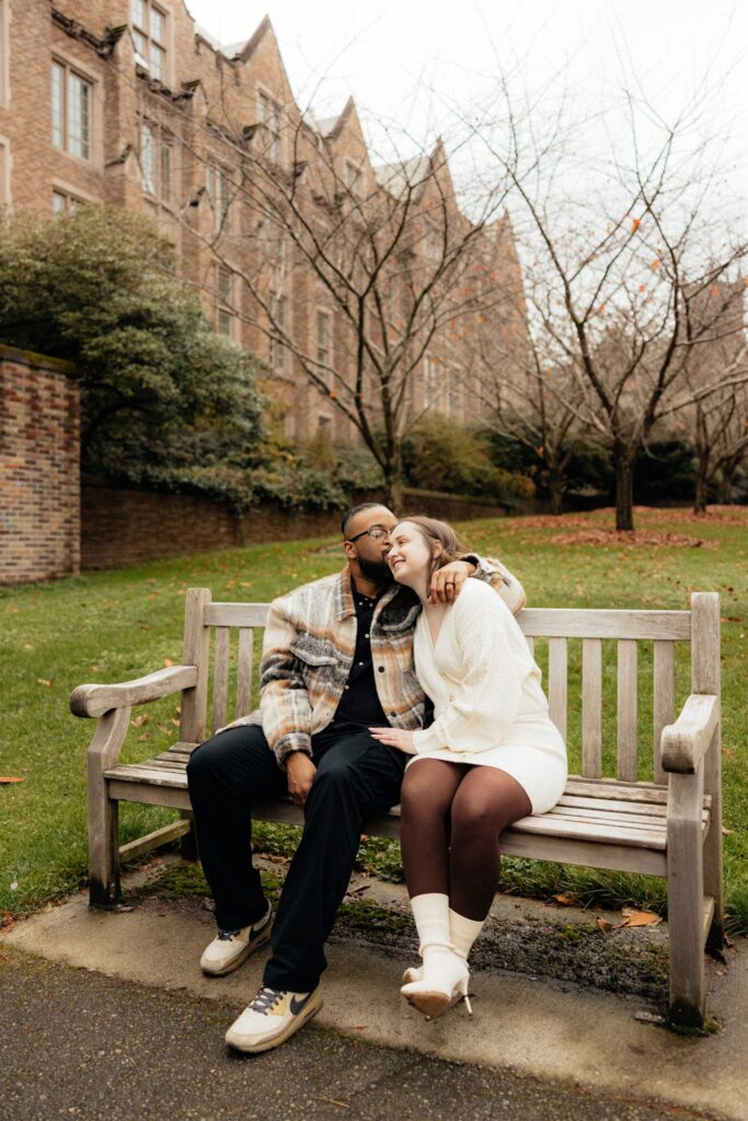 Seattle Engagement Photos at UW & The Arboretum | Park Vibes with a City Feel