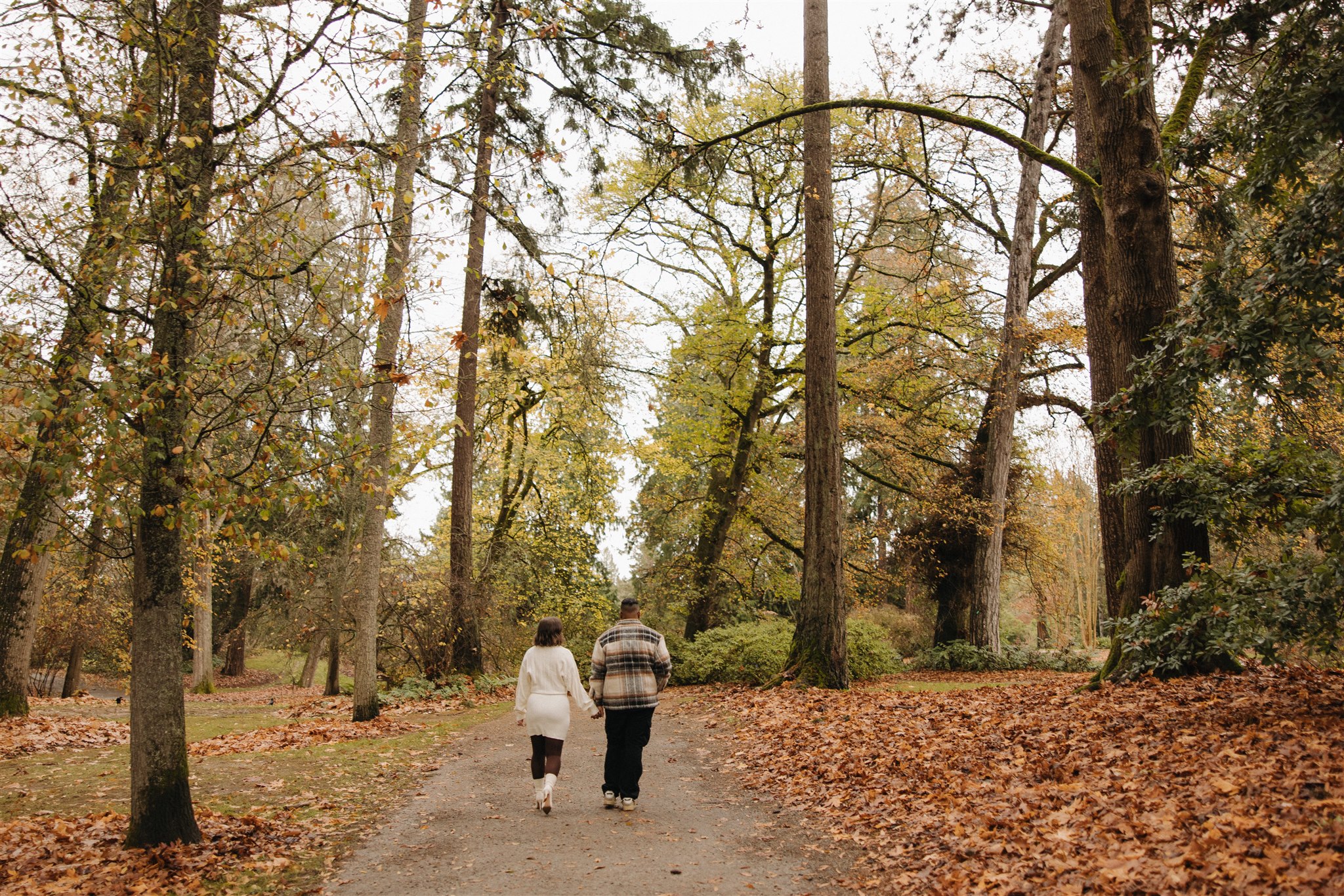 Seattle Engagement Photos at UW & The Arboretum | Park Vibes with a City Feel