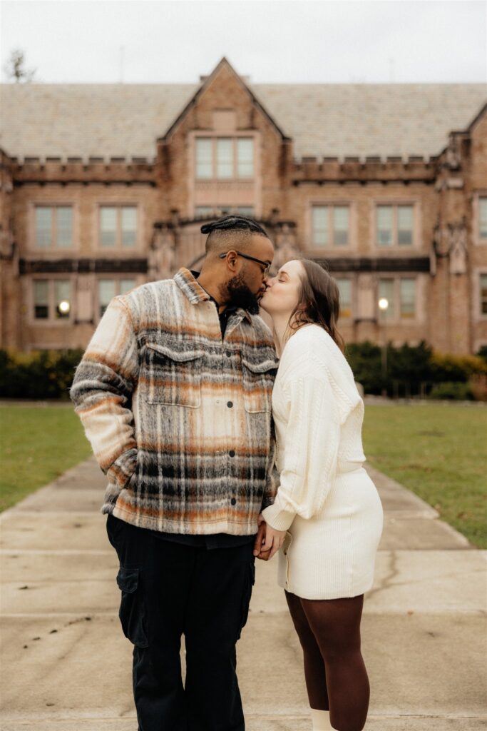 Seattle Engagement Photos at UW & The Arboretum | Park Vibes with a City Feel