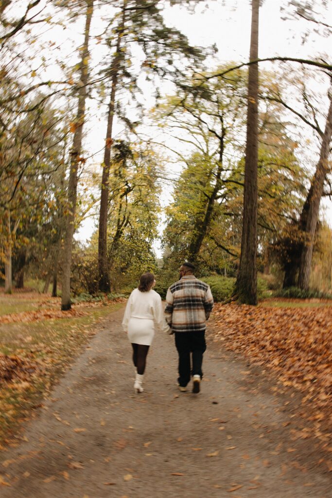 Seattle Engagement Photos at UW & The Arboretum | Park Vibes with a City Feel