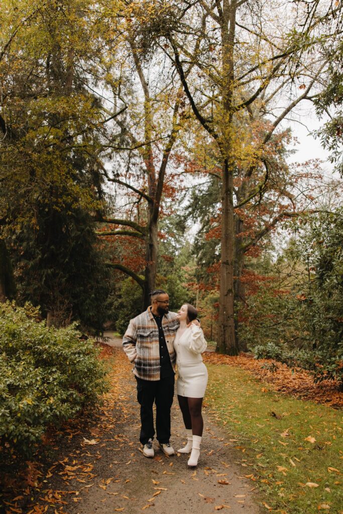 Seattle Engagement Photos at UW & The Arboretum | Park Vibes with a City Feel