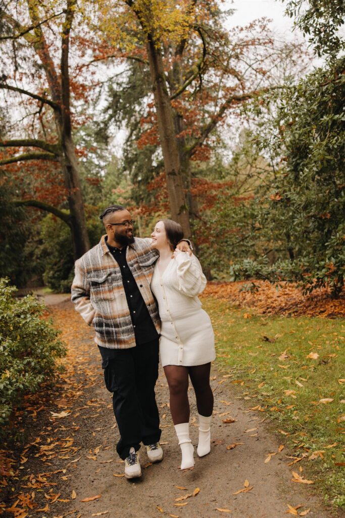 Seattle Engagement Photos at UW & The Arboretum | Park Vibes with a City Feel