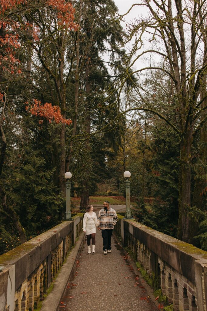 Seattle Engagement Photos at UW & The Arboretum | Park Vibes with a City Feel