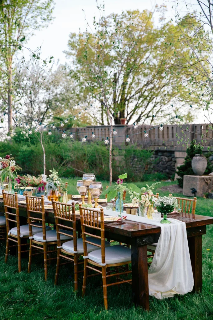 stunning reception details