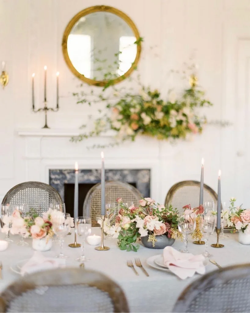 stunning wedding reception decor