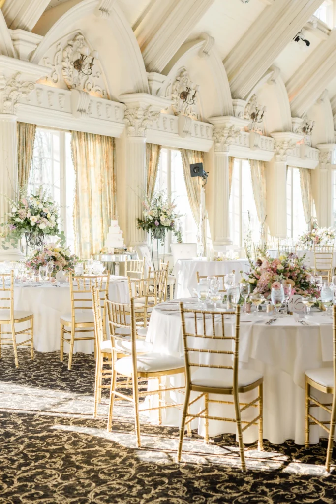 stunning reception decor