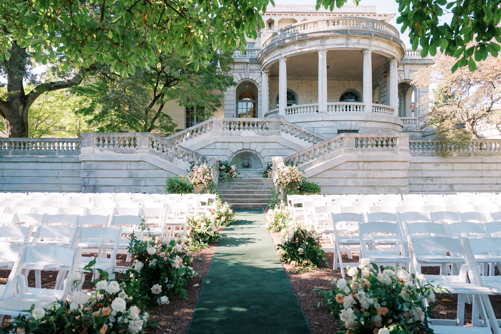 stunning ceremony decor in virginia