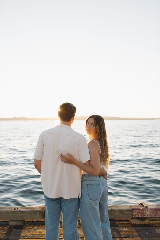 This Woodmark Hotel Engagement Session in Kirkland Felt Straight Out of a Romance Movie