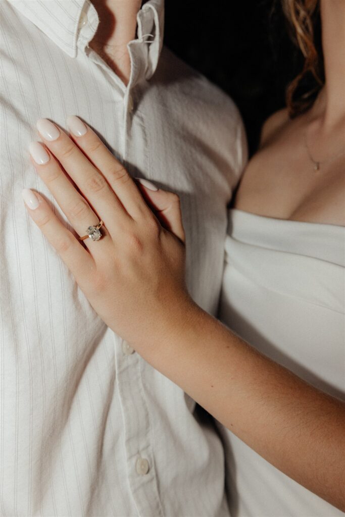 stunning picture of the engagement ring
