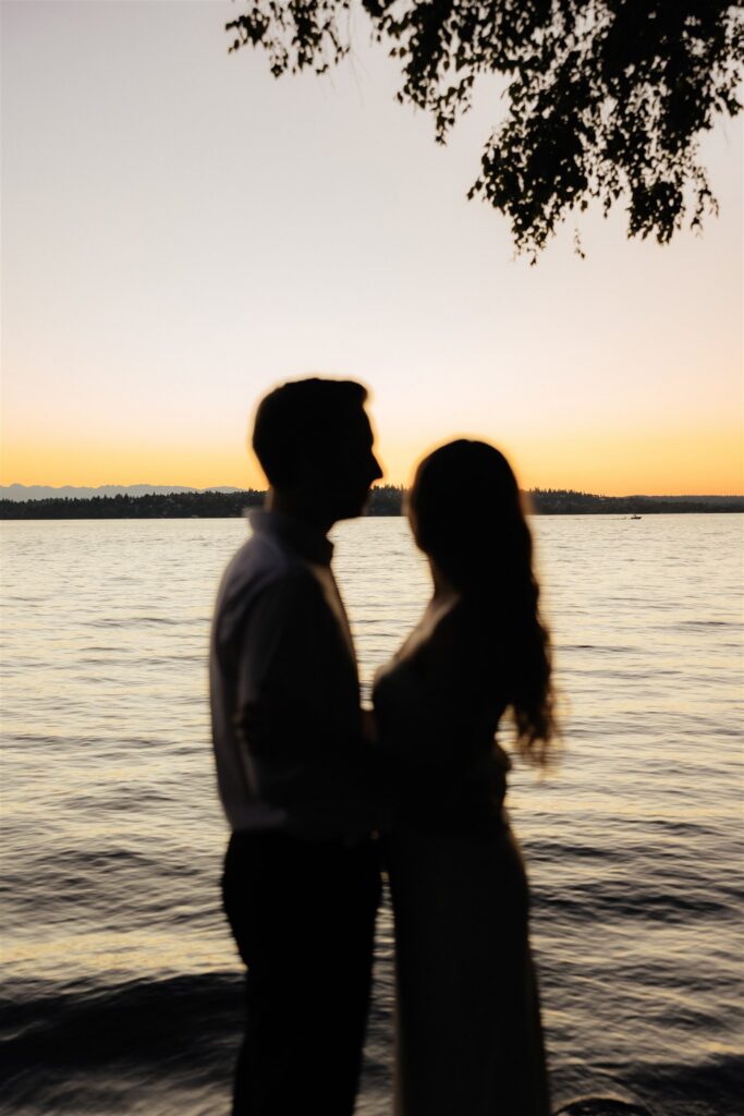 This Woodmark Hotel Engagement Session in Kirkland Felt Straight Out of a Romance Movie