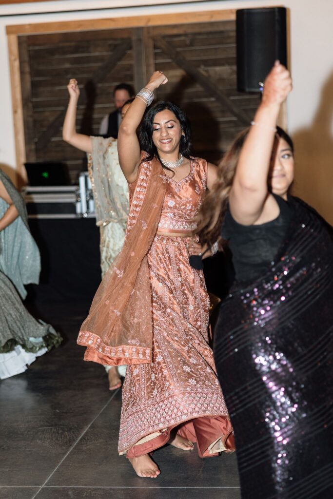 fun wedding reception party in VA