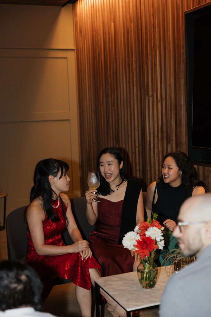 Romantic Mercer Island Wedding with a Tea Ceremony and Candlelit Reception Vibes