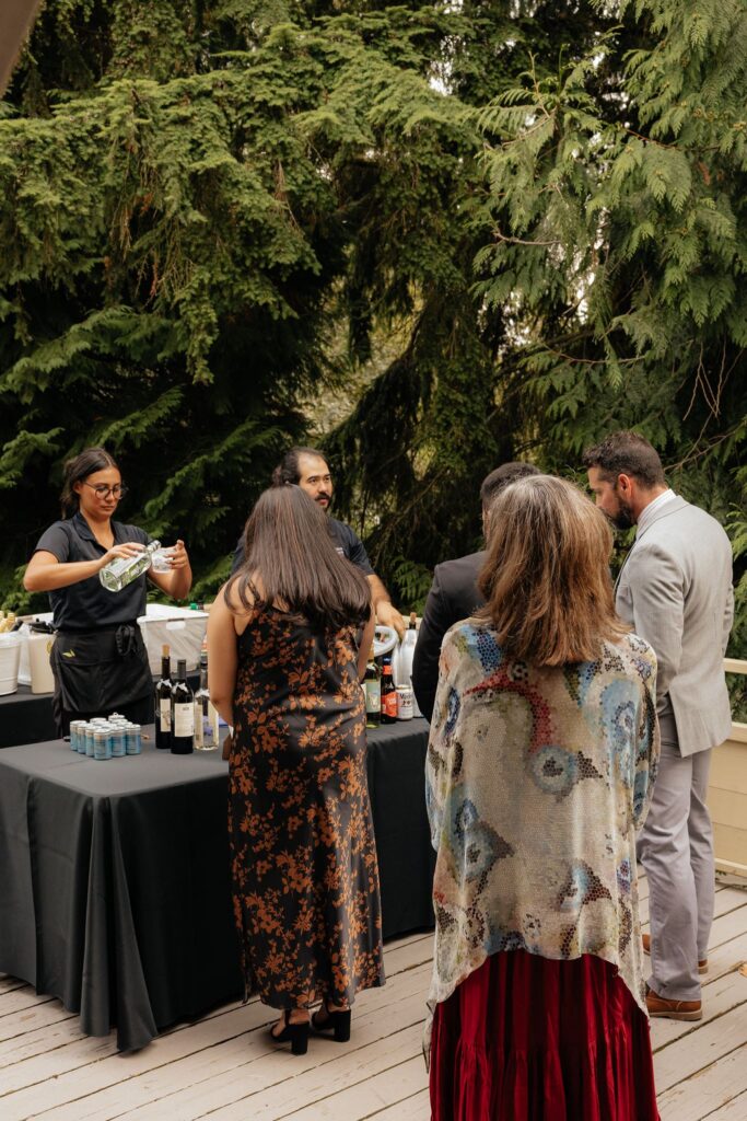 guests having the best time at their dream wedding reception