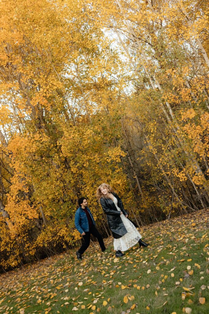 Moody Waterworks Gardens Engagement Photos in Renton, WA | Rain & Alex
